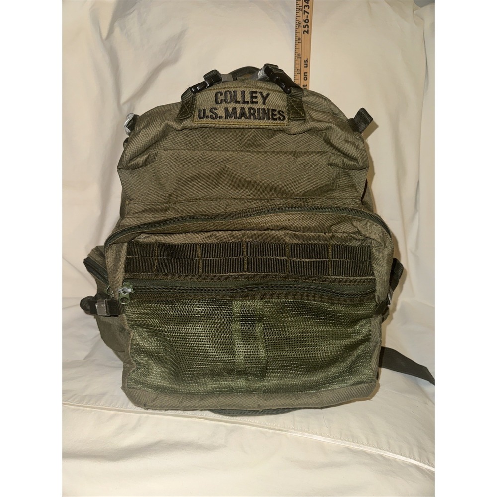U.S. Marines Backpack Pack Rucksack USGI Colley Green * Read*